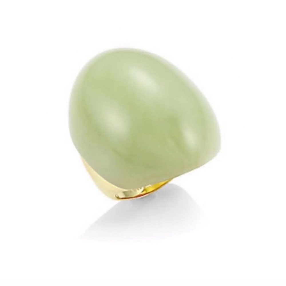 Kate Spade 12kGoldplated & Stone Mood Ring Size 7